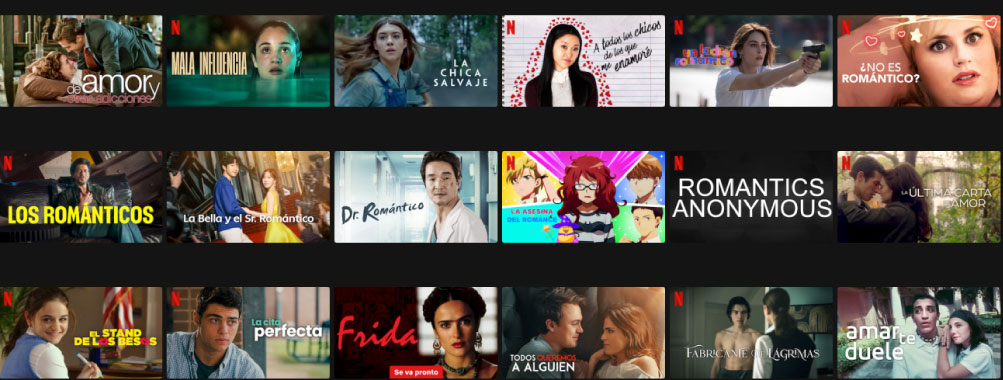 Las 6 mejores películas románticas que debes ver en Netflix - Aztechin